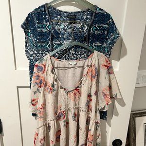 Lucky Brand Ladies Blouses Size XL